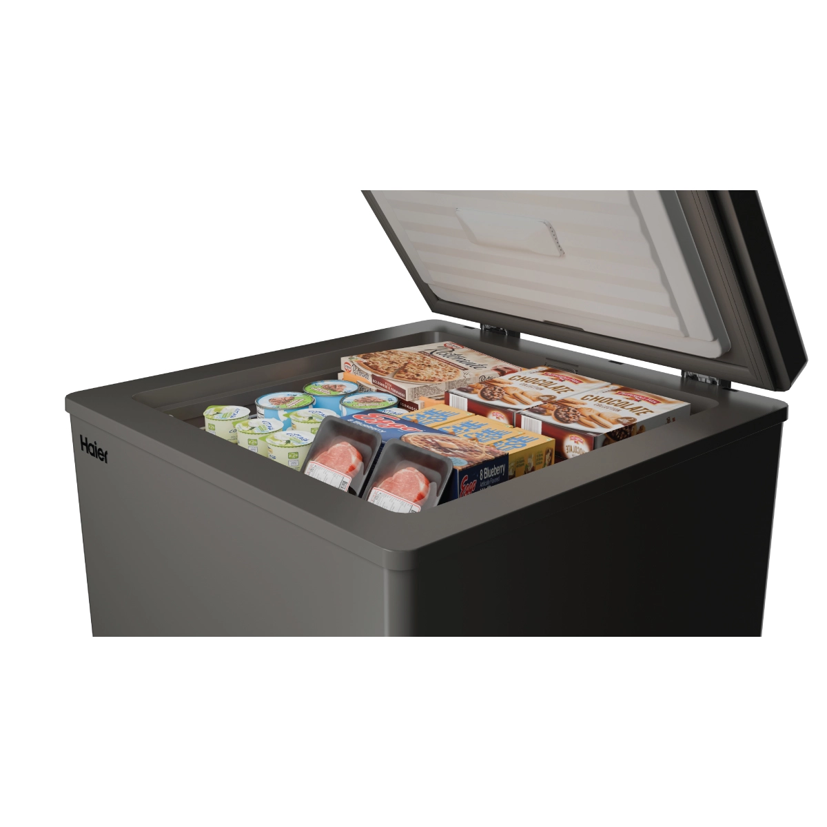 Haier 150 Ltr Single door- Titanium grey Colour Convertible Hard top Freezer